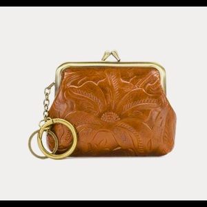Patricia Nash Borse Tooled Coin Purse:  Florence:  NWT